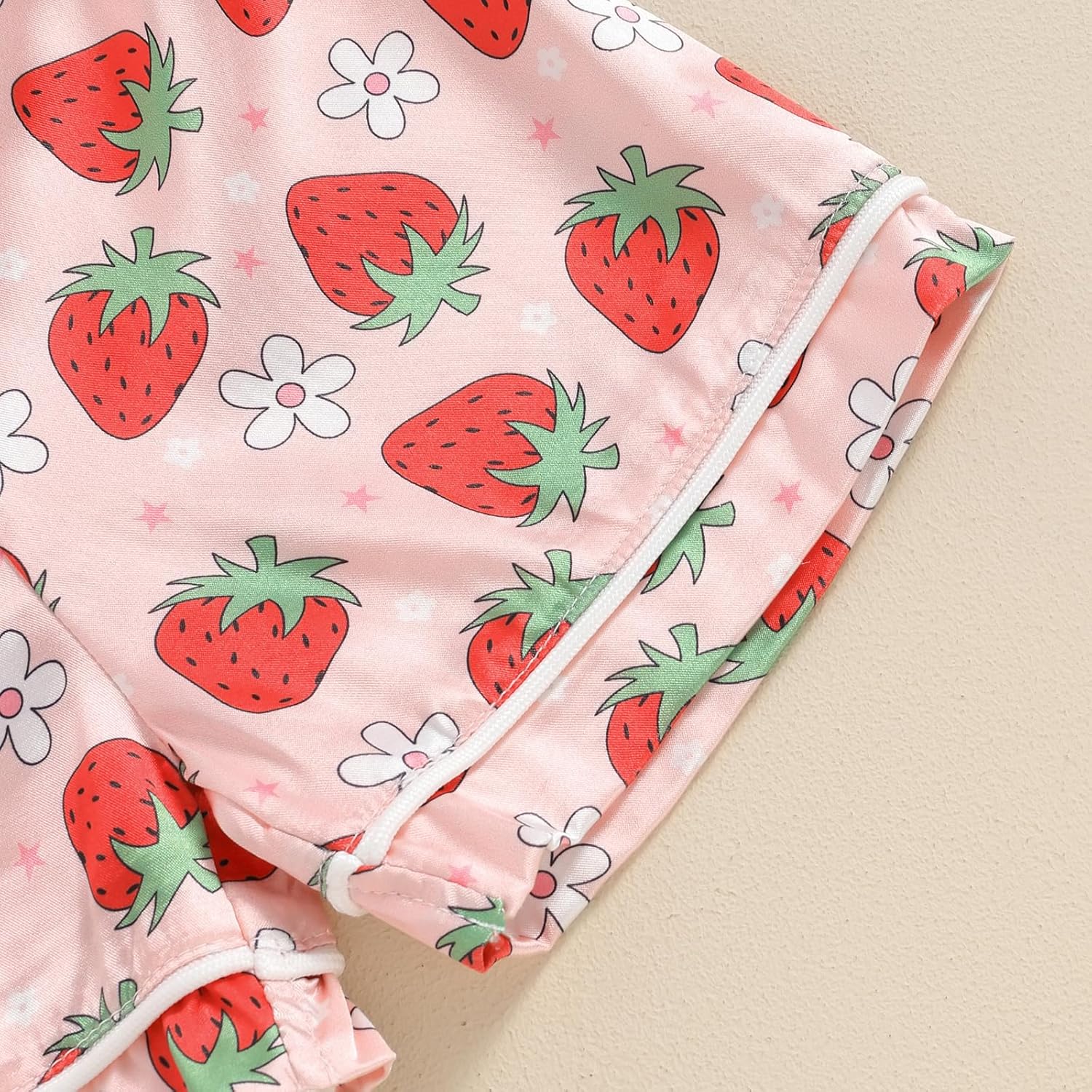 Toddler Baby Kids Satin Summer Pajamas Set Short Sleeve Button-Down Pajamas Top Pants 2Pcs Loungwear Sleepwear Pjs - Image 7