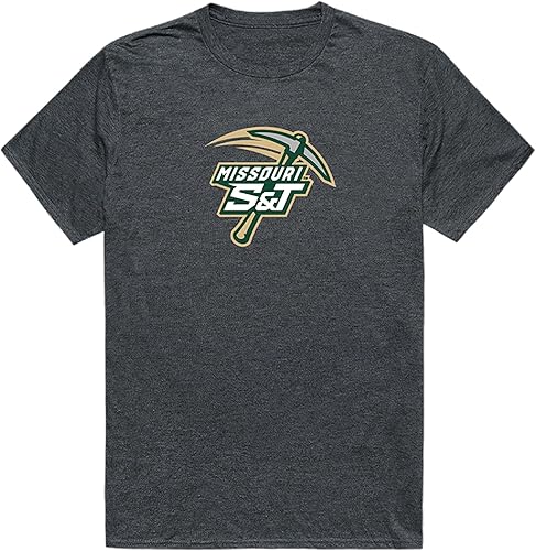 W Republic Missouri University of Science and Technology Miners Cinder College Tee T-Shirt