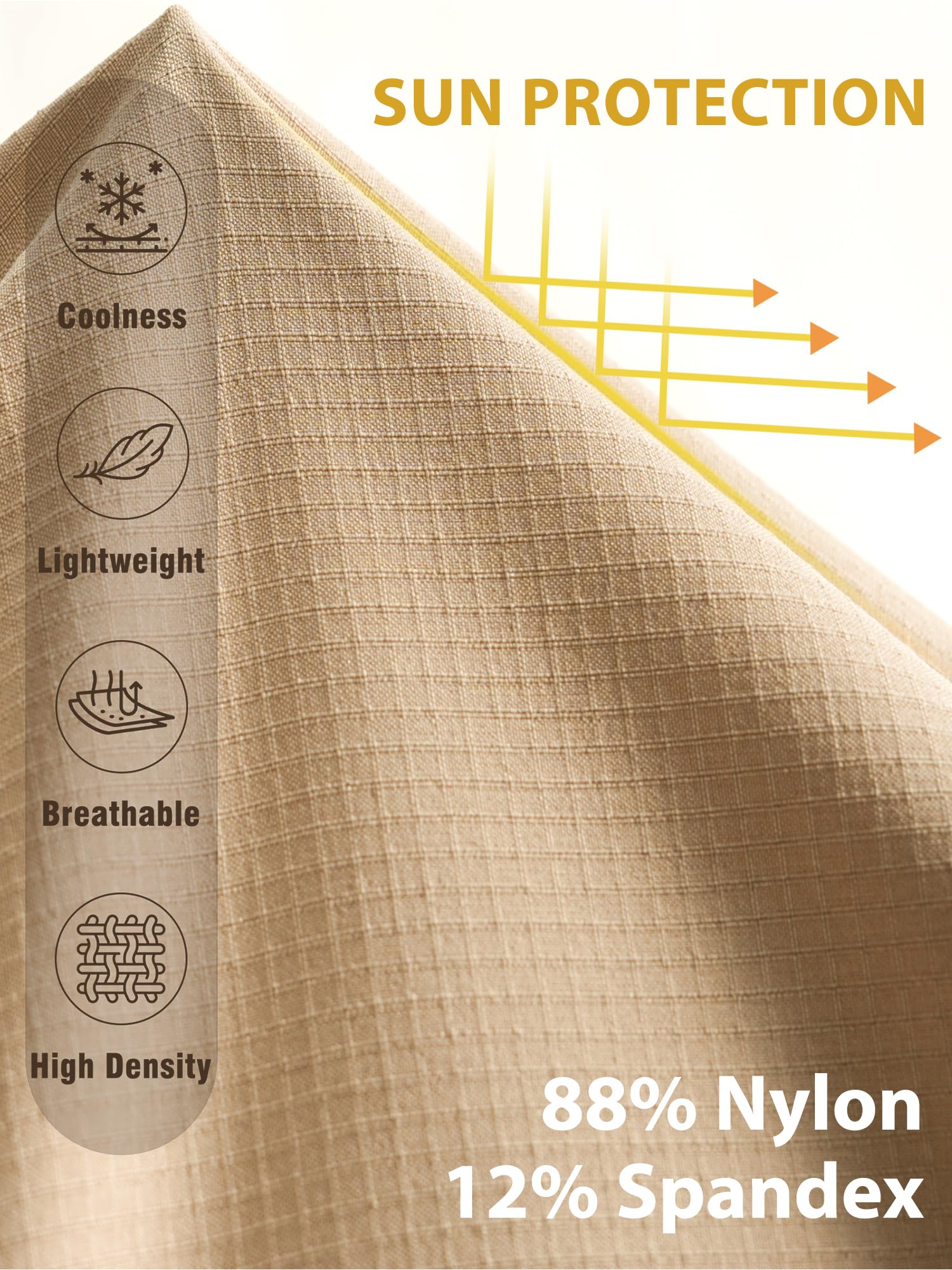 Pantalon de randonnée convertible pour garçons avec fermeture éclair - Pantalon scout à séchage rapide - Imperméable et léger - 4 à 18 ans