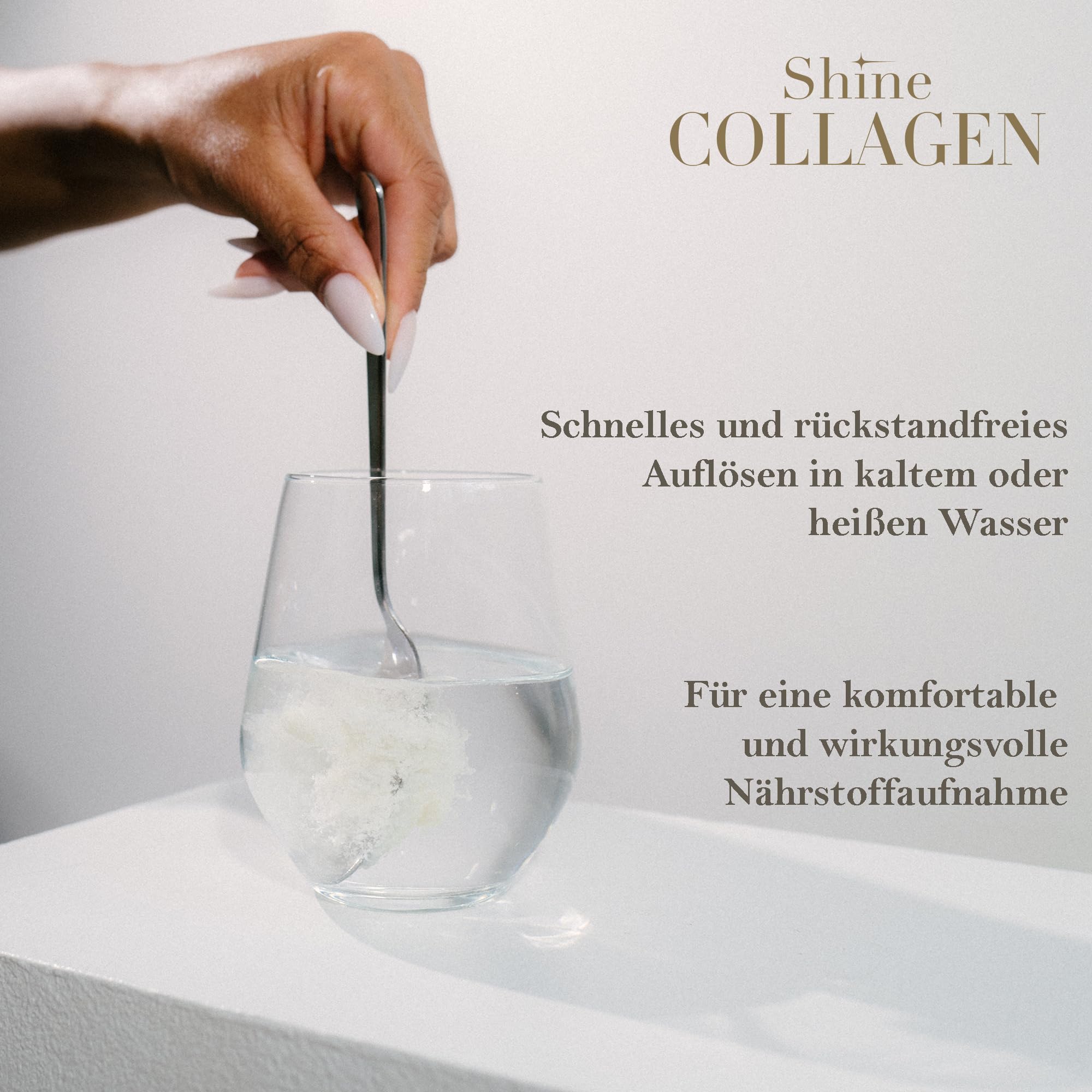 Shine Kollagen Pulver 900g (3x300g) - 100% Collagen Peptide