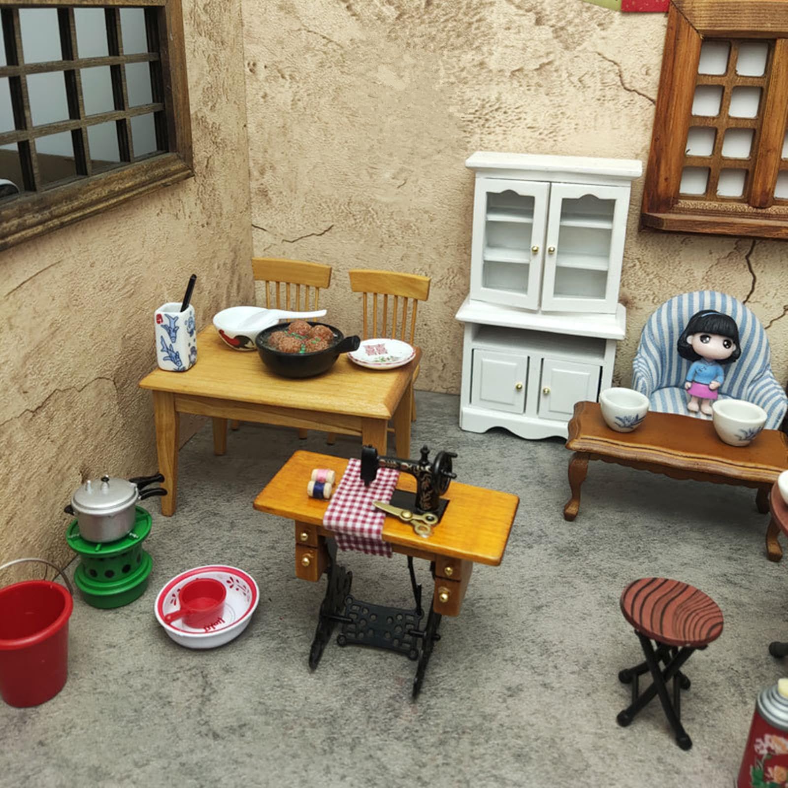 Pz/set 1:12 Hardware Per Casa Delle Bambole Set Di Battori Per Porte In  Metallo In Miniatura Mobili Accessori Per La Casa Delle Bambole Fai Da Te