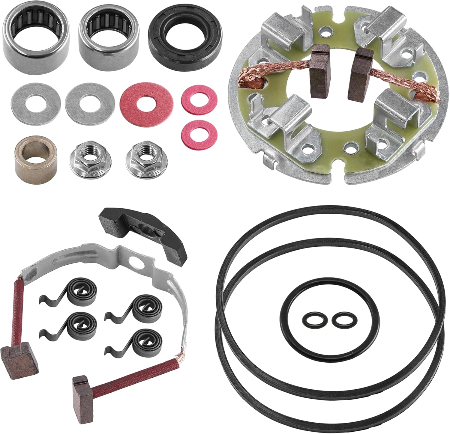 Caltric Starter Repair Kit Compatible with Kawasaki Motorcycle Zr550 Zr-550 Zephyr B1-B2 550Cc 1990-1991