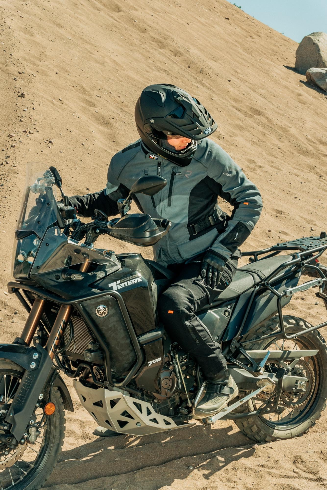 Rukka AirTacama Kurtka tekstylna motocyklowa, antracytowy/czarny, 52 | Ochraniacze CE