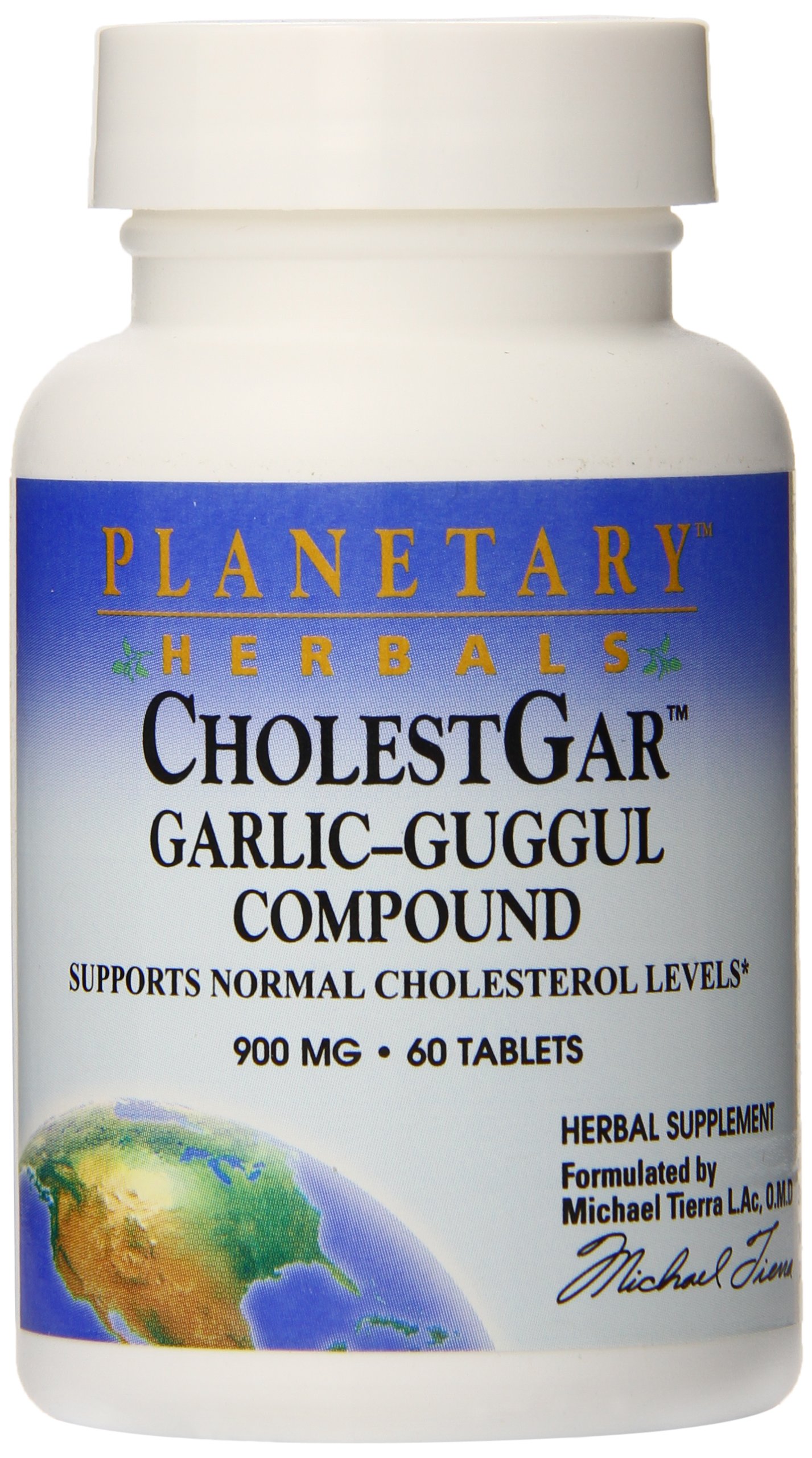 Planetary Herbals Cholestgar Tablets, 60 Count