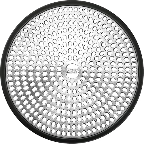 Miniatura 13 de LEKEYE fácil de limpiar regadera drenaje visualización/pelo Catcher/strainer-steel & silicona, Stainless Gris