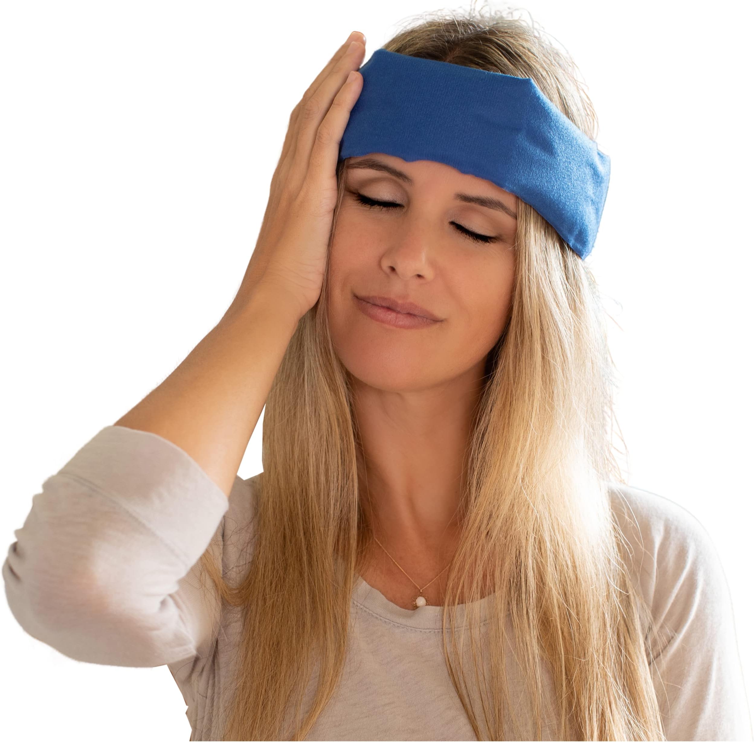 Thera-Med Headache Ice Pack Relief Band - Fabric Lined Ice Pack for Headache Relief and Migraine Relief - Works On Tension Headaches, Sinus Headaches, Minor Injuries