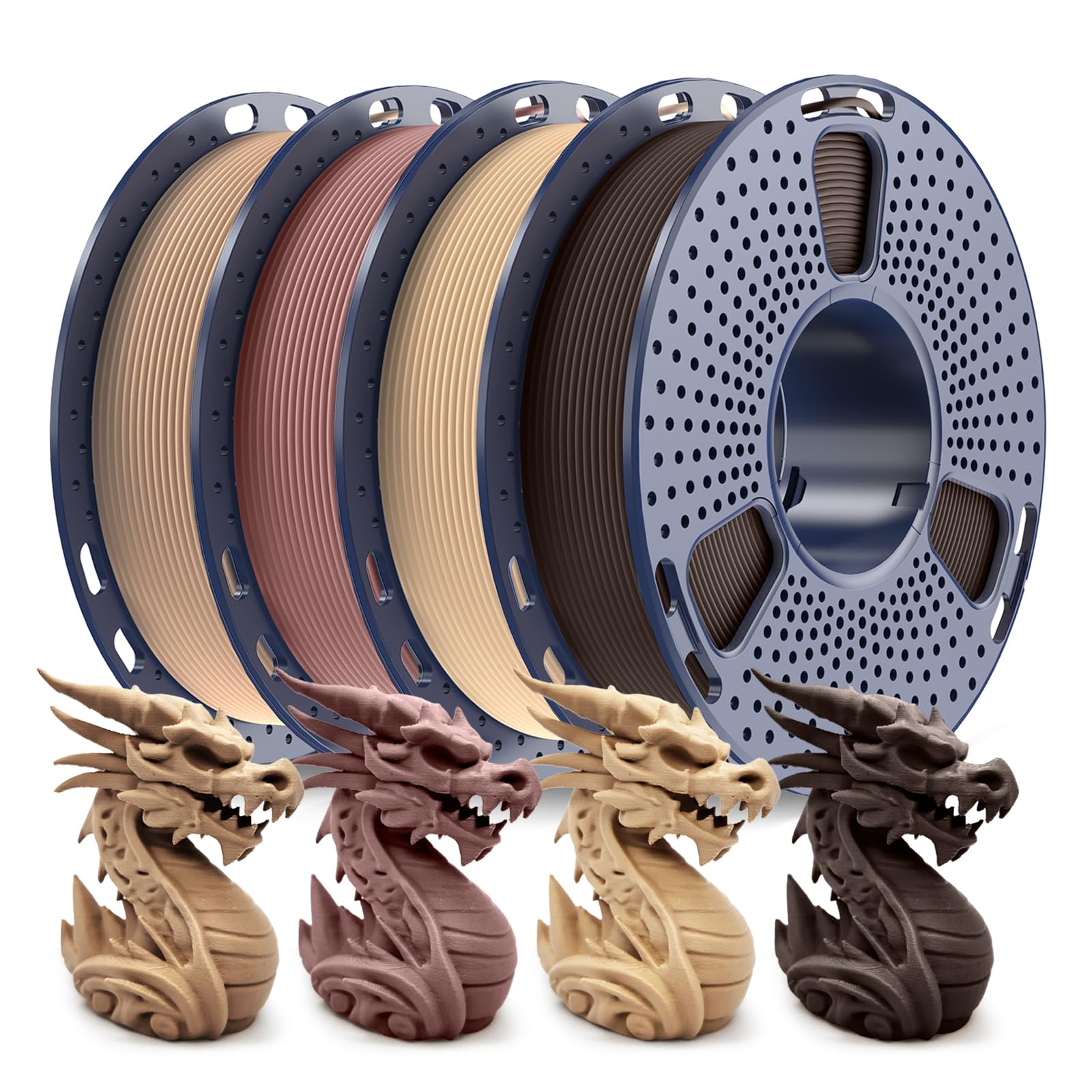 SUNLU Wood Bundle 4×250g