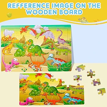 Amazon.com: Chivao 18 Pack 30 Pieces Puzzles for Kids Ages 4