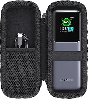 Hard Portable Travel Case Compatible with UGREEN Nexode Power Bank 25000mAh 200W Portable Charger,Case Only