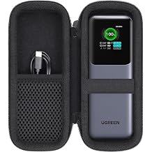 Hard Portable Travel Case Compatible with UGREEN Nexode Power Bank 2000mAh 130W Portable Charger, Green Case