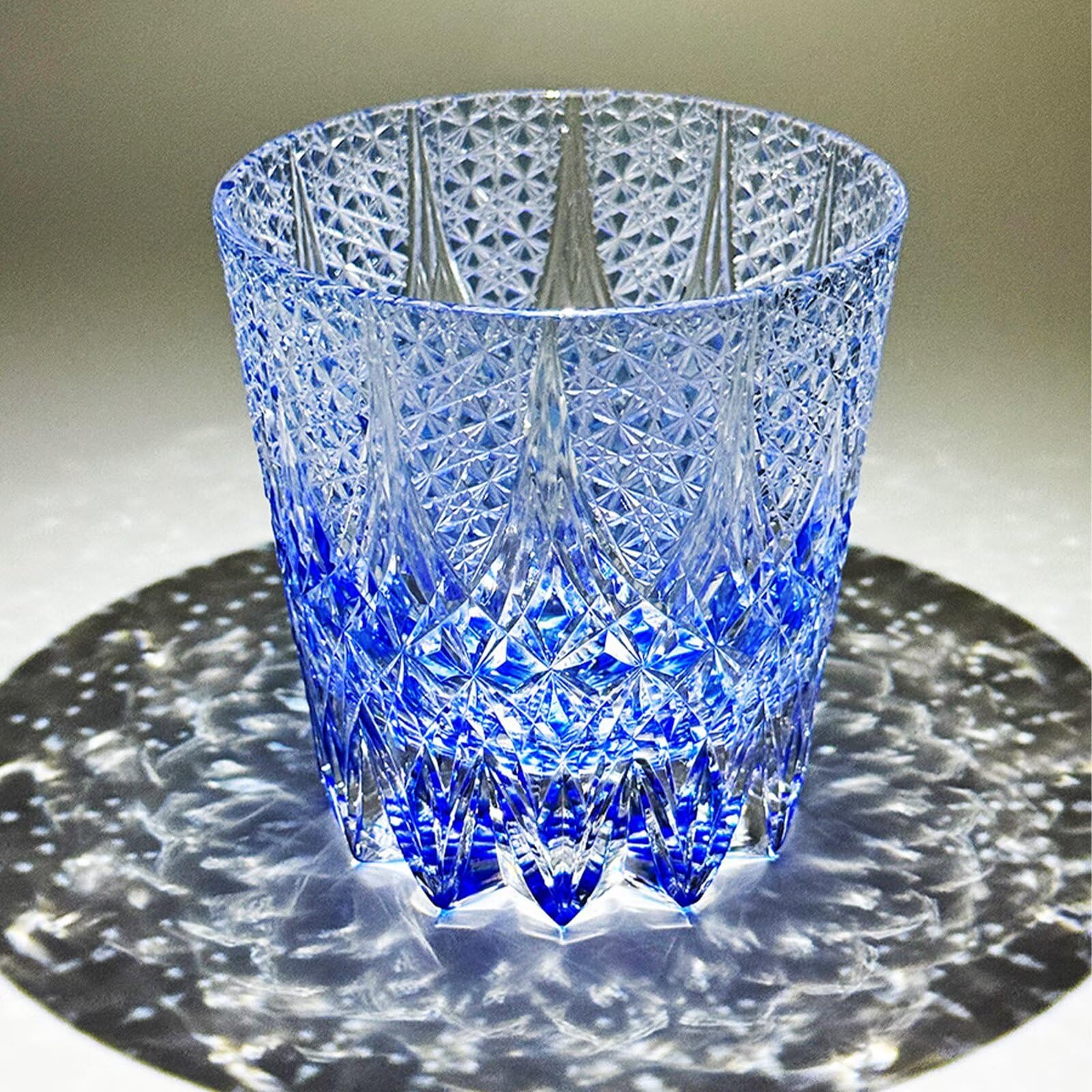 FCOVIRLEN Vaso de whisky de cristal sin plomo