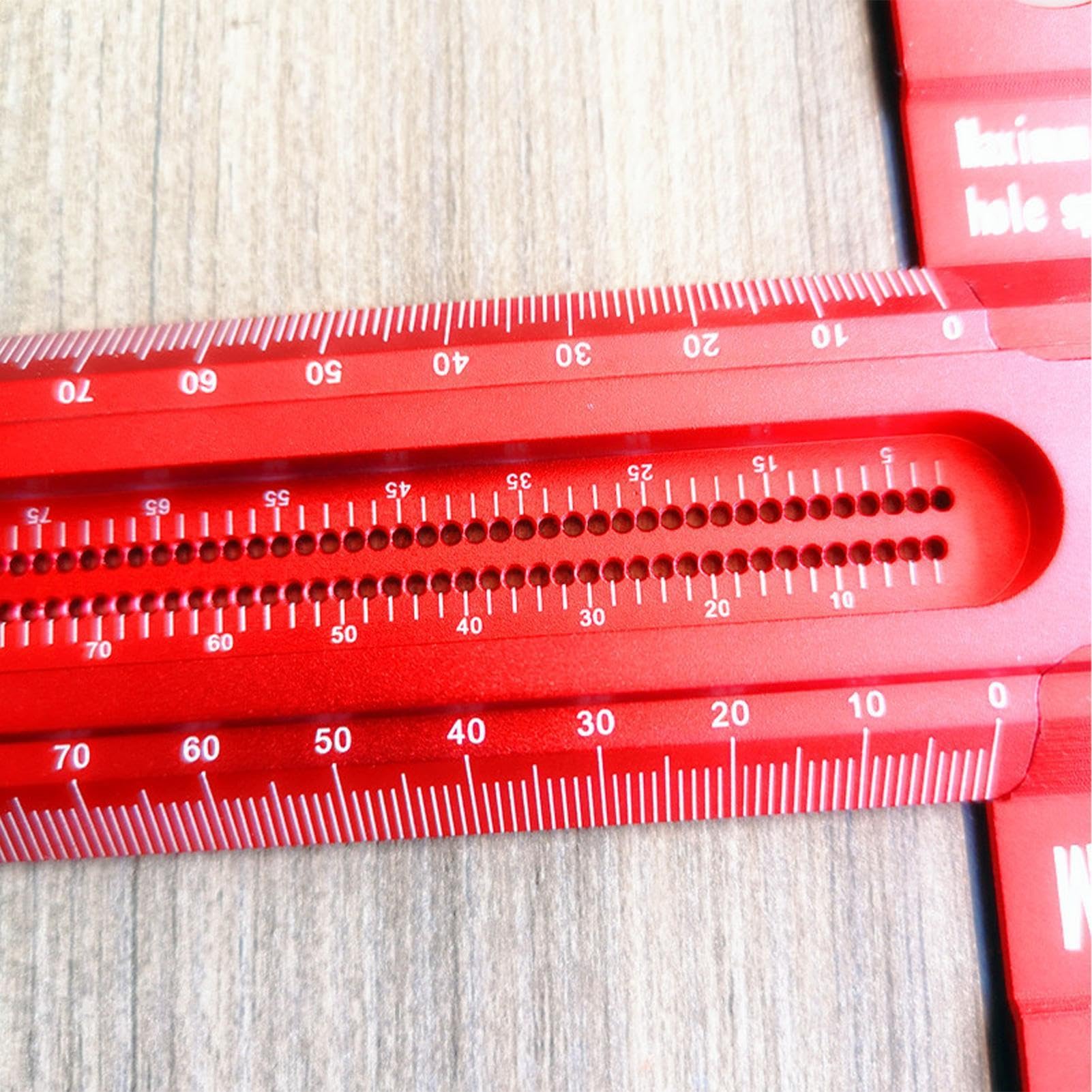 T Square - t Square Ruler | Escriba de carpintería | Marca de precisión T | Rulen | Arquitecto soberano para Carpenter | Calibre de marcado de escriba de madera | Reglas de abandono de agujeros de tro