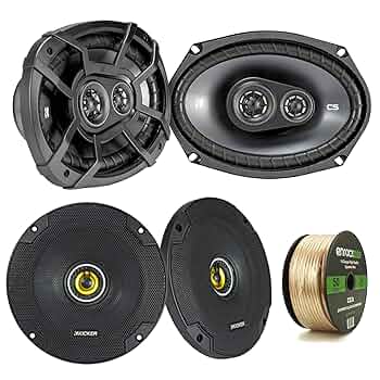 KICKER CSC654 スピーカー Amazon.co.jp: Kicker CSC654 6.5インチ 300ワット 2ウェイ
