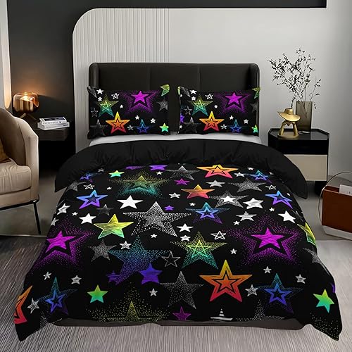 Miniatura 9 de Axolotl Juego de ropa de cama Kawaii de dinosaurio, tamaño matrimonial para niños, bonita funda de edredón de dibujos animados coloridos, 1 funda de