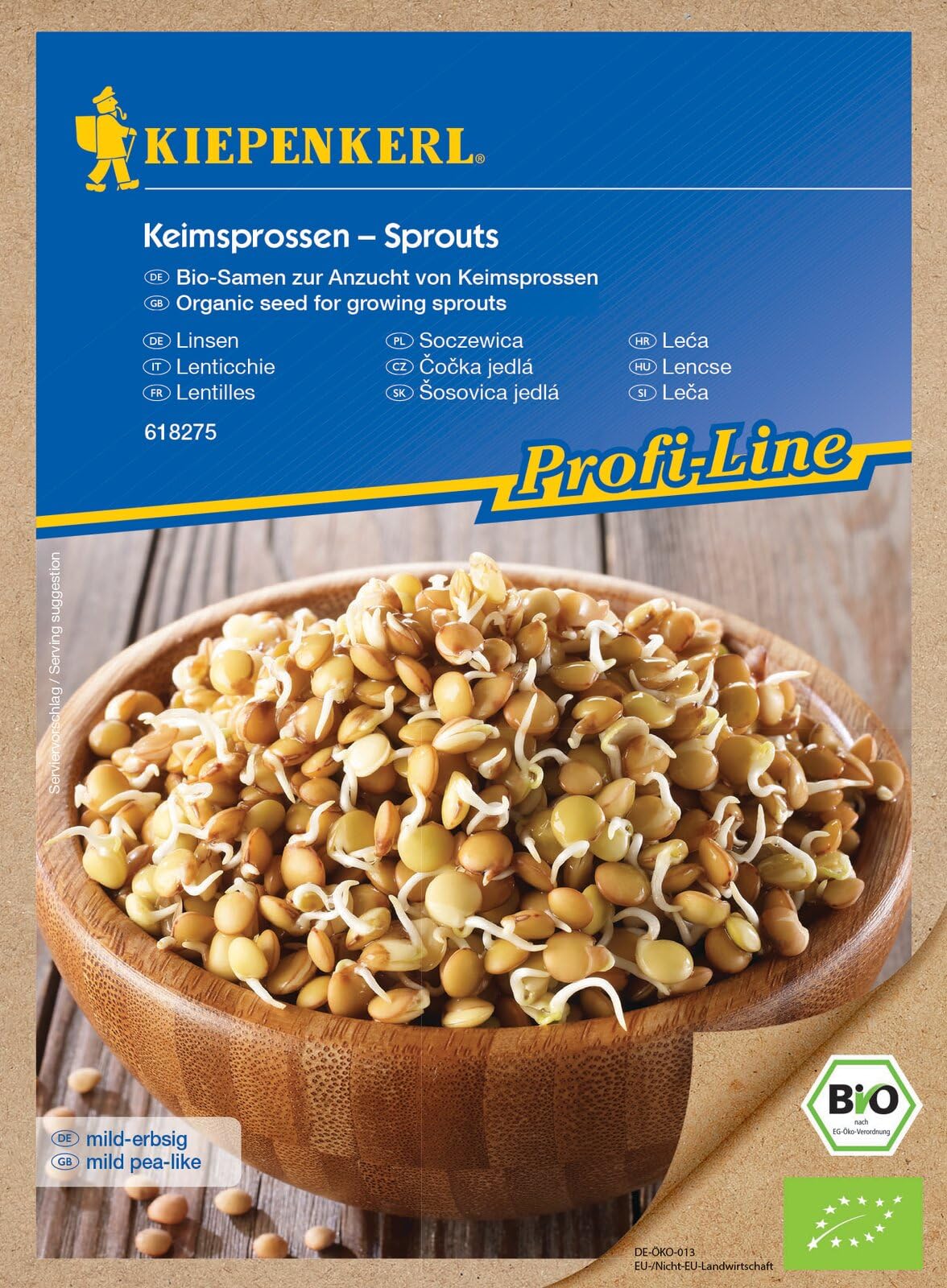 SaatPur Bio Sprossen Samen Set (12 Sorten) Weizen, Sonnenblumen, Zwiebeln, Linsen, Kresse