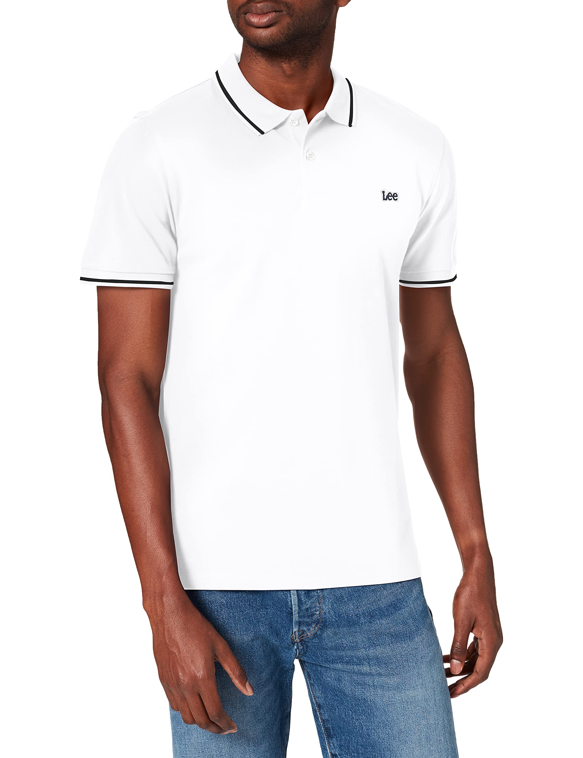 Lee Hombre Pique Polo Camiseta