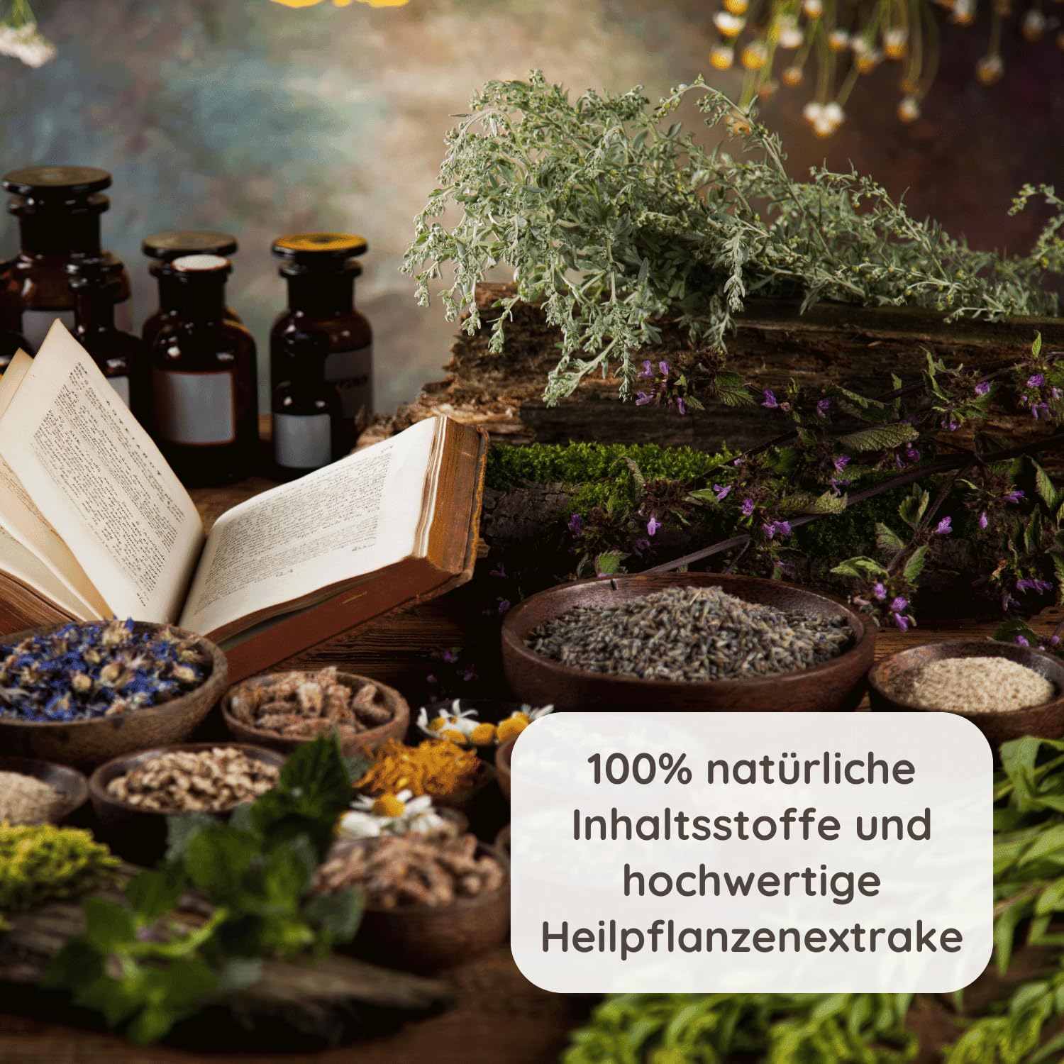 Gartensalbe Handcreme 50ml | Natürliche Pflege ohne chemische Zusätze mit Sheabutter & Bienenwachs | Feste Handcreme & Geschenk für Gärtner