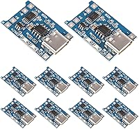 Vista 6 de AITRIP 20pcs TP4056 Tipo-c USB 5V 1A 18650 Cargador de batería de litio Módulo de carga Junta de carga con funciones de protección dual