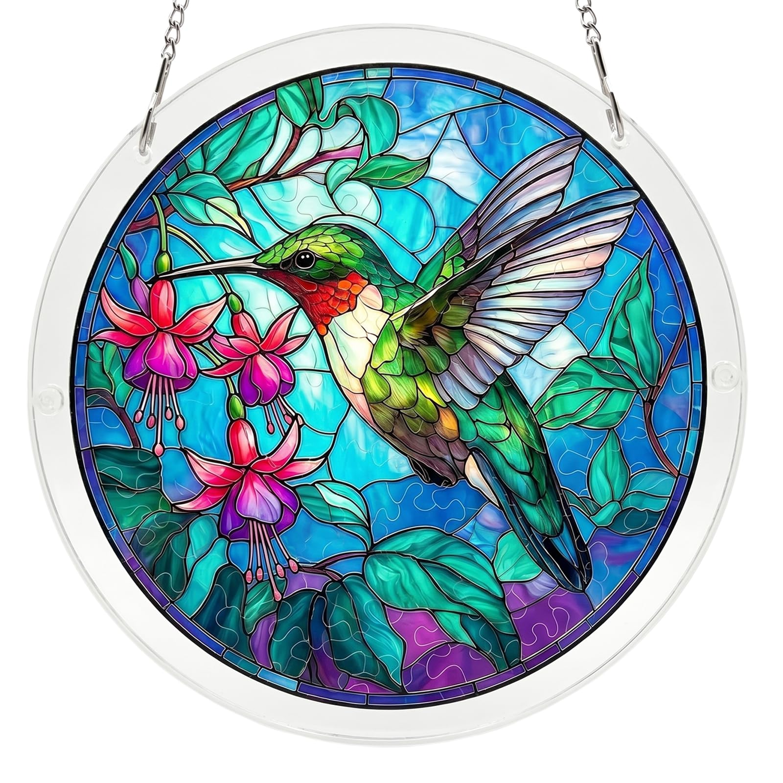 Acrylic Jigsaw Puzzle Suncatcher | 83 Pieces Acrylic Puzzles Suncatchers For Windows Hanging | Stained Glass Window Puzzle Sun Catcher For Adult | Aesthetic Diy Arts & Crafts For Home Decor