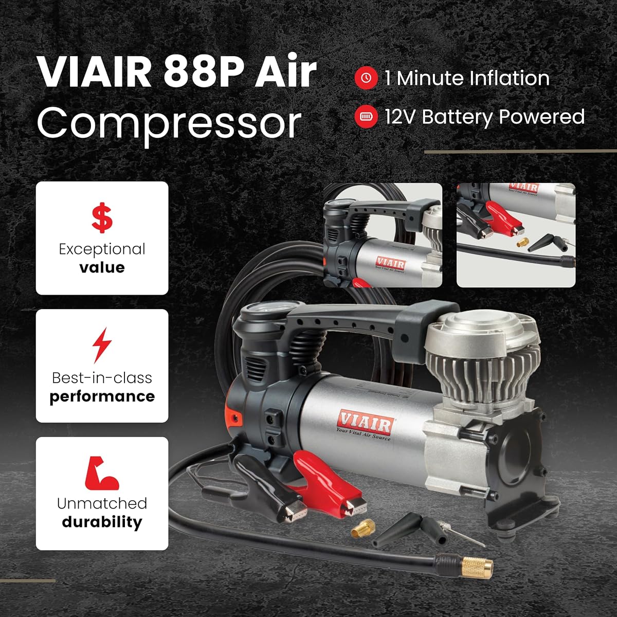 Viair 88P Portable Air Compressor view 2