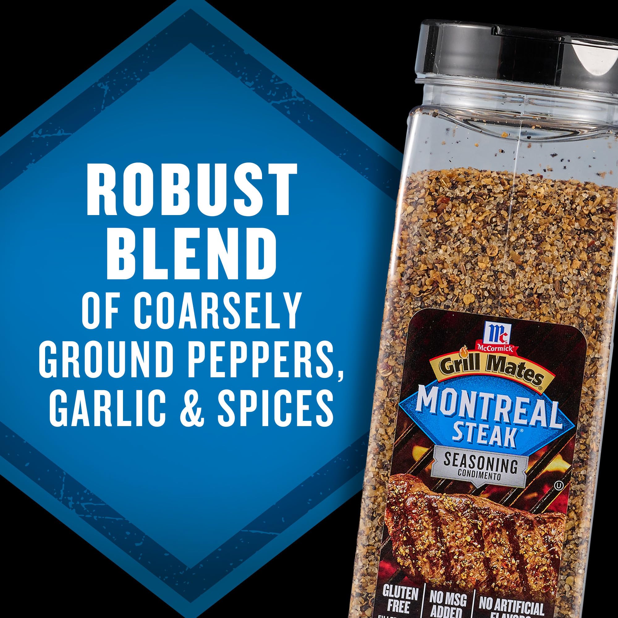 McCormick Grill Mates Montreal Steak Seasoning, 29 oz.