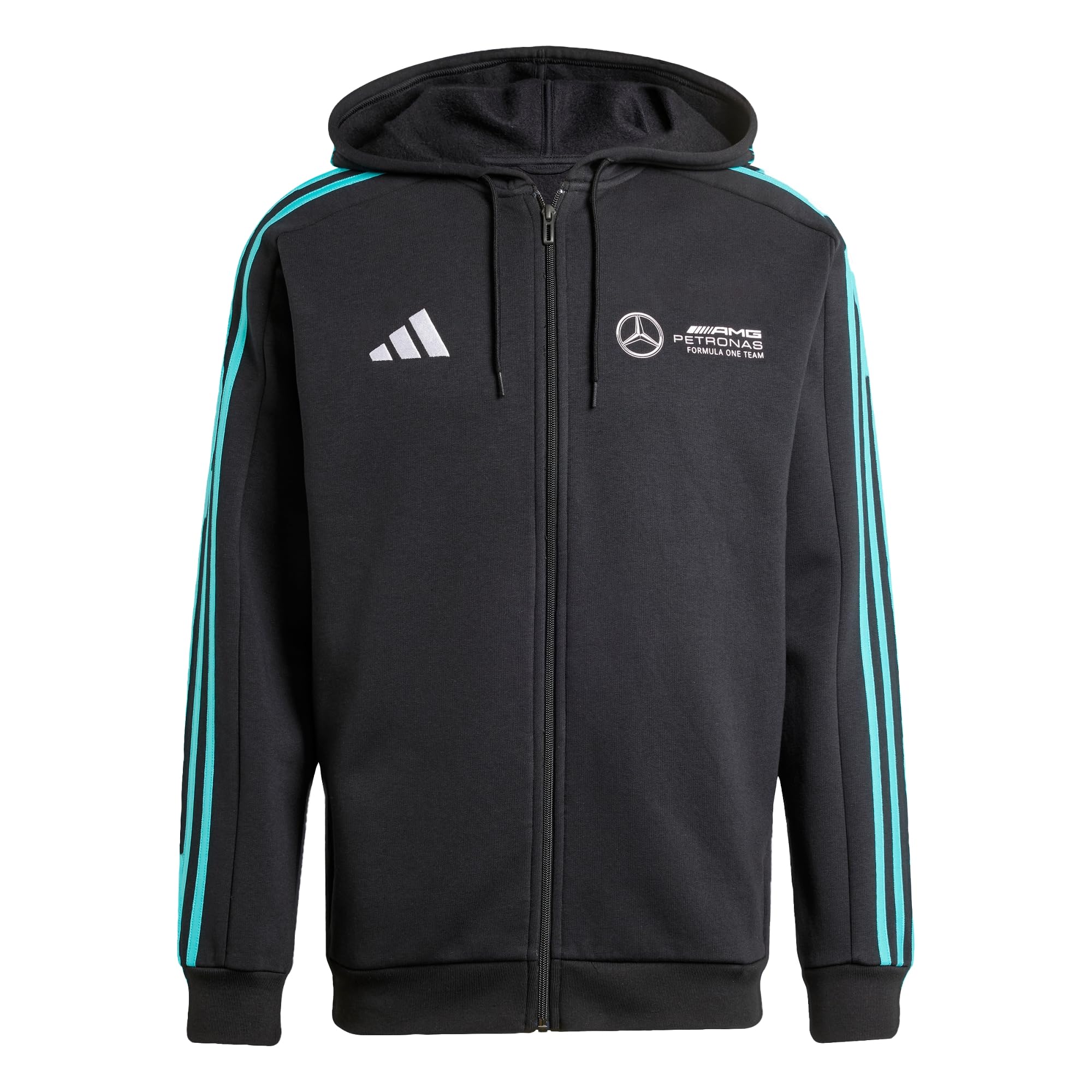 adidas Mercedes - Amg Petronas Formula One Team DNA Full Zip Hood Men Sudadera con Capucha Hombre (Pack de 1)