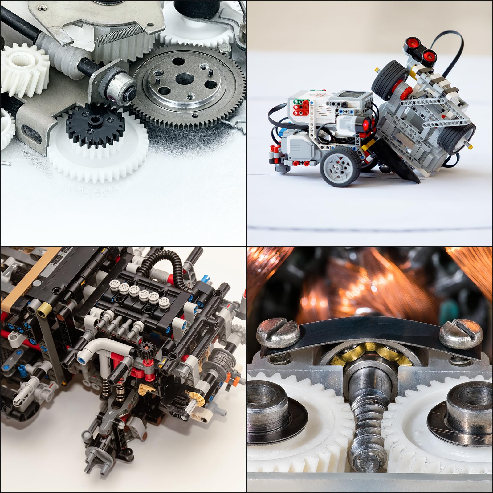 20 engranajes de plástico, 42 dientes, engranajes individuales de plástico, modelo 422AA, engranaje de reducción para modelo de automóvil RC robot, módulo blanco 0.5 7