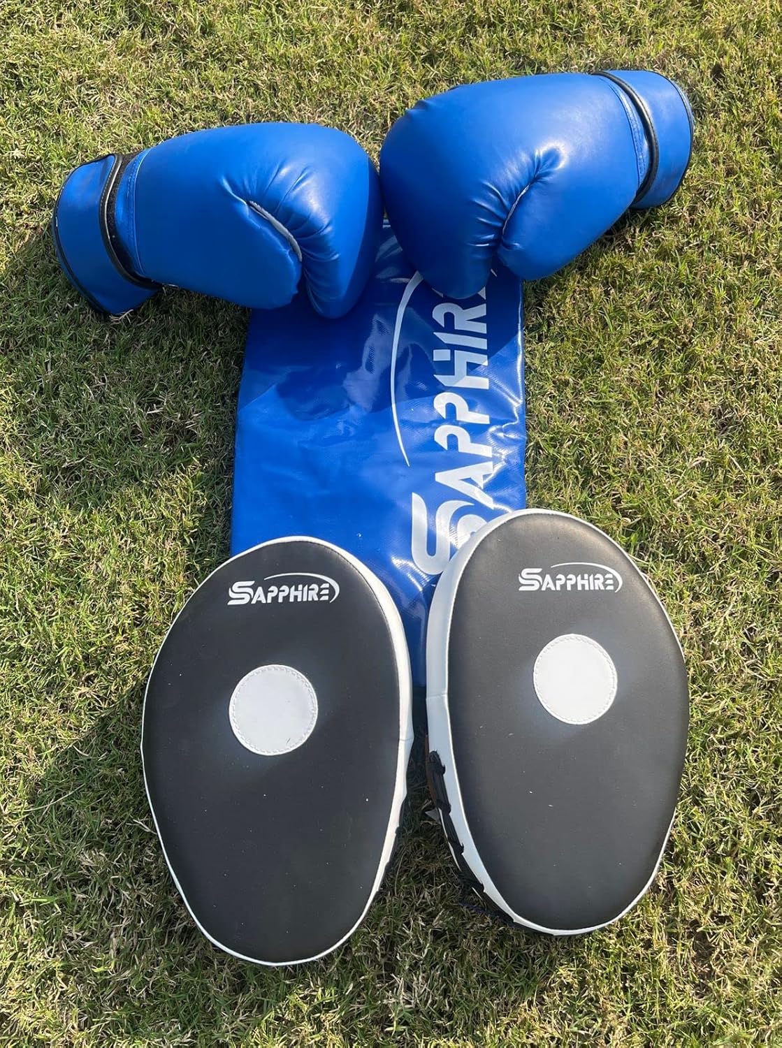 Buy SAPPHIRE Boxing Kit with Focus Pad, Boxing Gloves and 3 Ft