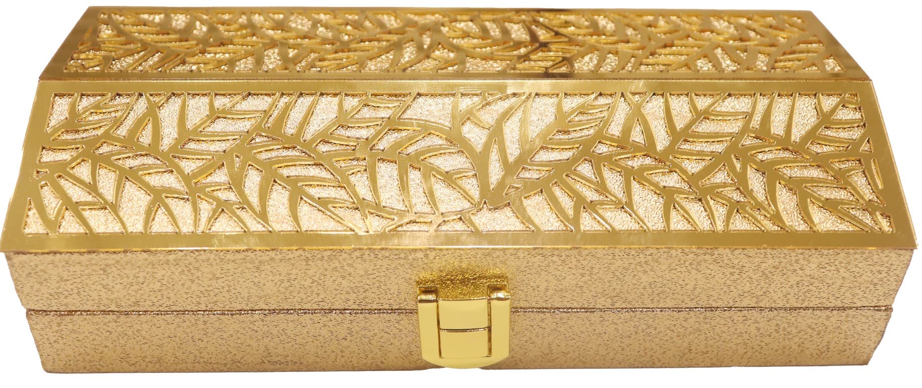 TOPSHELF HUT Designer lazer cutting Shagun cash gaddi for shagun, money box for wedding, anniversary, baby shower, ring ceremony eidi or any other occasion (PACK OF 1, GOLD)