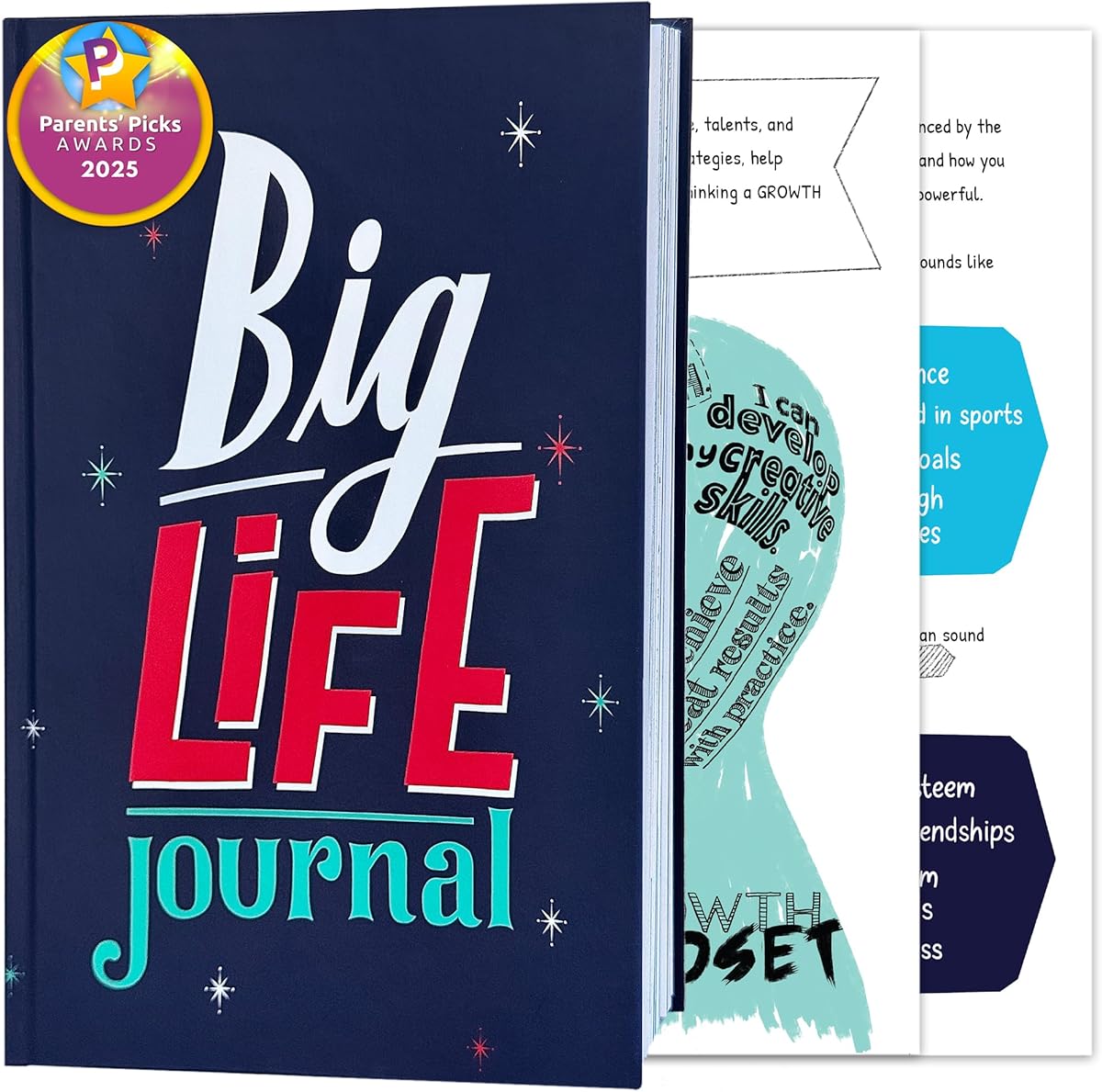 Big Life Journal – Growth Mindset & Gratitude Journal for Teens and Tweens (Ages 11–17) – Guided Workbook with Prompts, Reflection & Goal-Setting to Build Confidence, Positivity & Resilience – Gift for Teen Boys & Girls