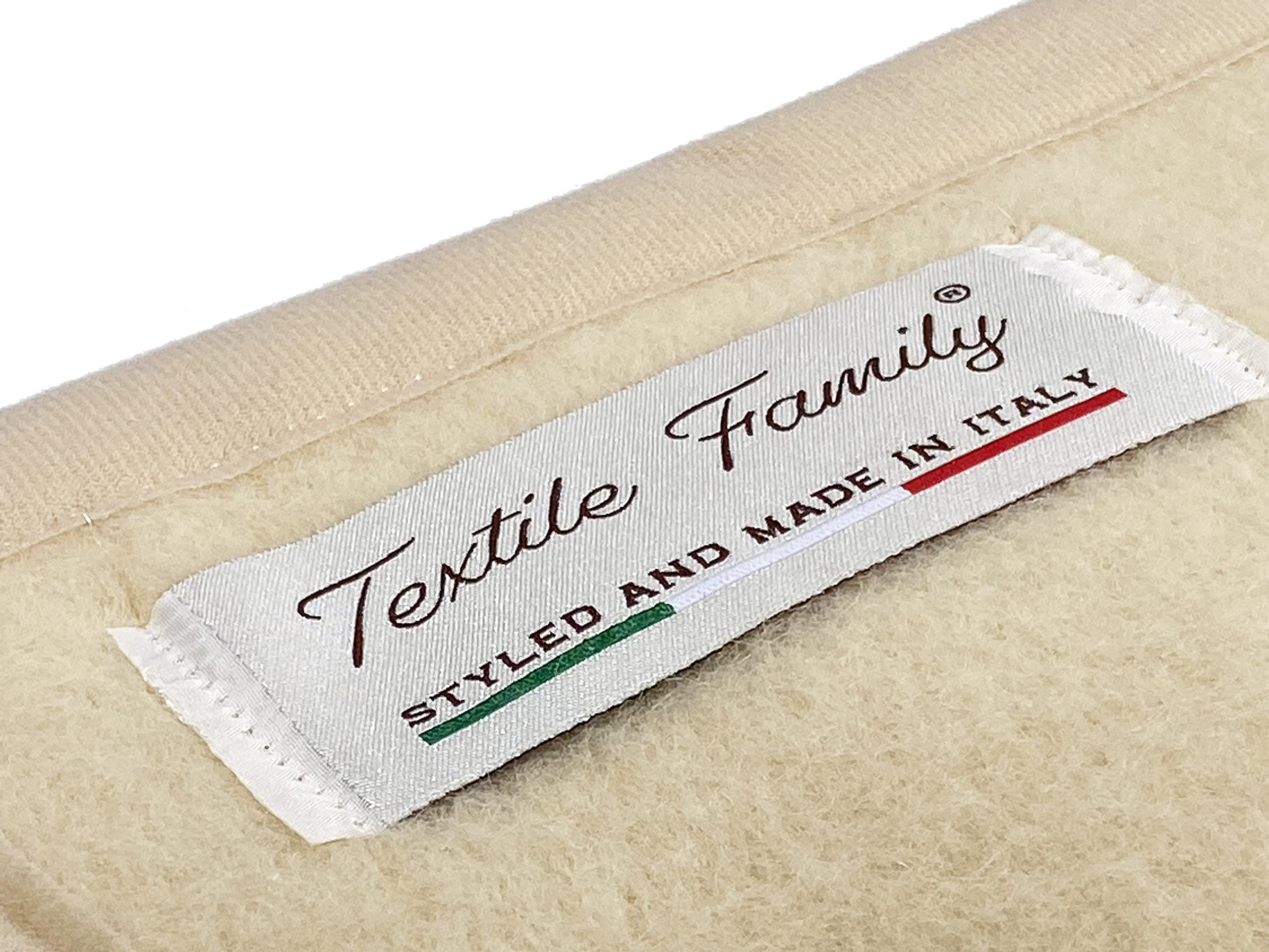 Tex family Manta ignífuga Spring antillama Peso Medio 1,0 Antifuego Clase 1 Homologada Made in Italy Beige - 1 plaza
