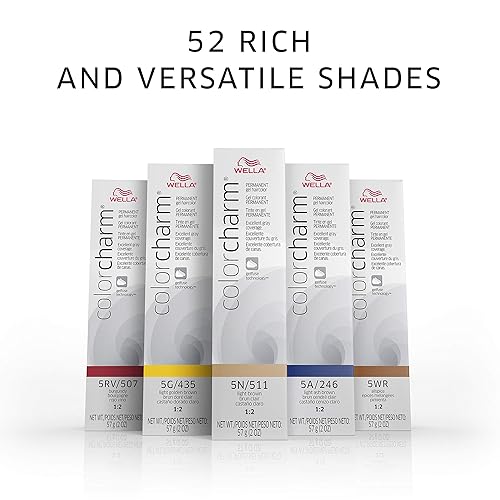 Miniatura 6 de COLORCHARM Permanent Gel| Hair Color for Gray Coverage| 6G Hazel Blonde| 2 Fl Oz 10Gv Rubio Miel,Ceniza helada 12A,12C rubio ultra claro,Rubio de