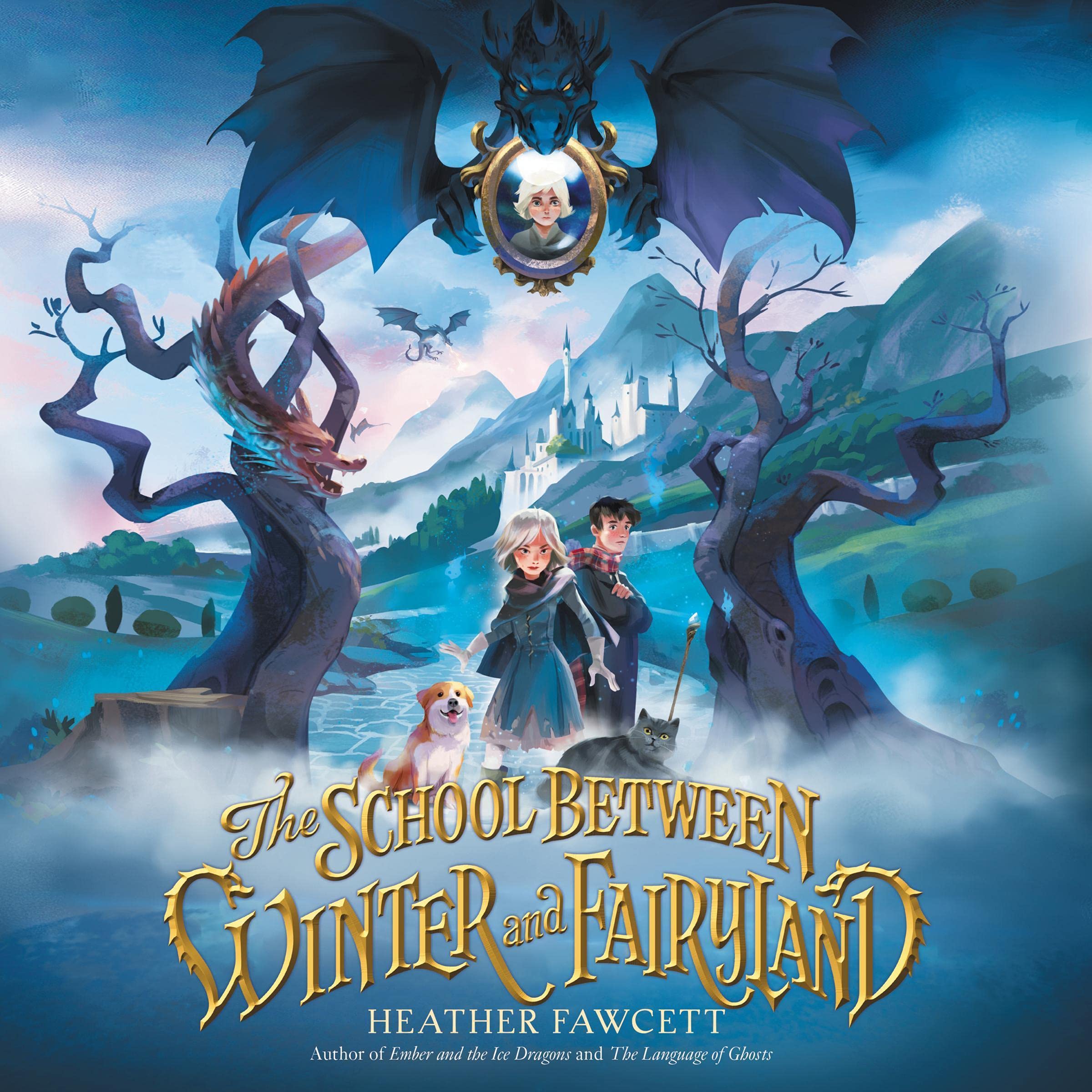 Cover art for The School Between Winter and Fairyland