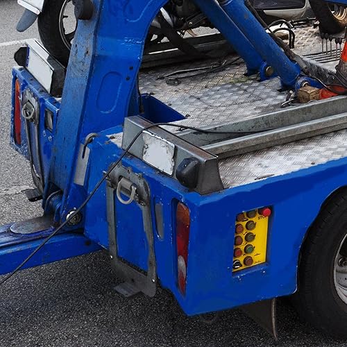 Miniatura 6 de Gooeap Anillo en D de acero forjado resistente de 58 pulgadas en anillo de amarre de 18000 libras para asegurar cuatrimotos UTV cortacéspedes y