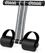 ODDISH; way to fitness Double Spring Tummy Trimmer With Comfortable Foam Grip for Men & Women | Heavy Resistance Body Toner for Abs, Arms, Legs & Core Workout | Premium Steel Fitness Equipment for Home Gym (TUMMY TRIMMER-BLACK)