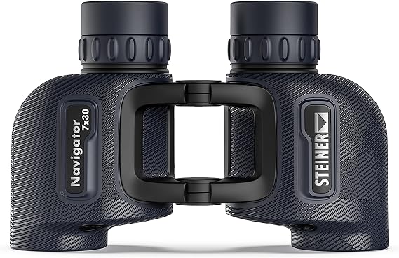 Steiner 7x30 Navigator Marine Binoculars with Open Bridge Design and Sports Auto-Focus, No Compass