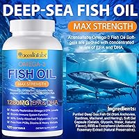 Vista 6 de Suplementos Omega 3 de aceite de pescado, cápsulas blandas de aceite de pescado, ácidos grasos que incluyen EPA y DHA para mujeres y hombres, 120