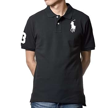 Ralph ビッグポニー　黒　ラルフローレン ポロシャツ XL ブラック　現行 ラルフローレン RALPH LAUREN ポロシャツ ビッグポニー エン