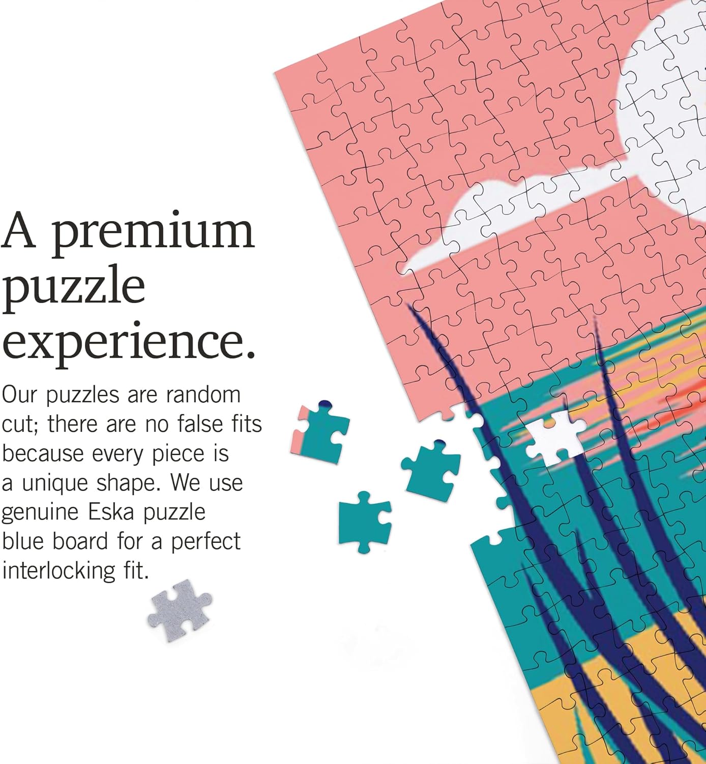 "Lantern Press Woman at The Beach, This is My Bliss, 1000 Piece Jigsaw Puzzle for Adults, Made in USA with Reference Poster"