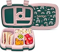 Vista 20 de Bentgo Kids Prints - Lonchera para niños, a prueba de derrames, con 5 compartimentos, estilo bento, tamaño de porciones ideales para edades de 3 a 7