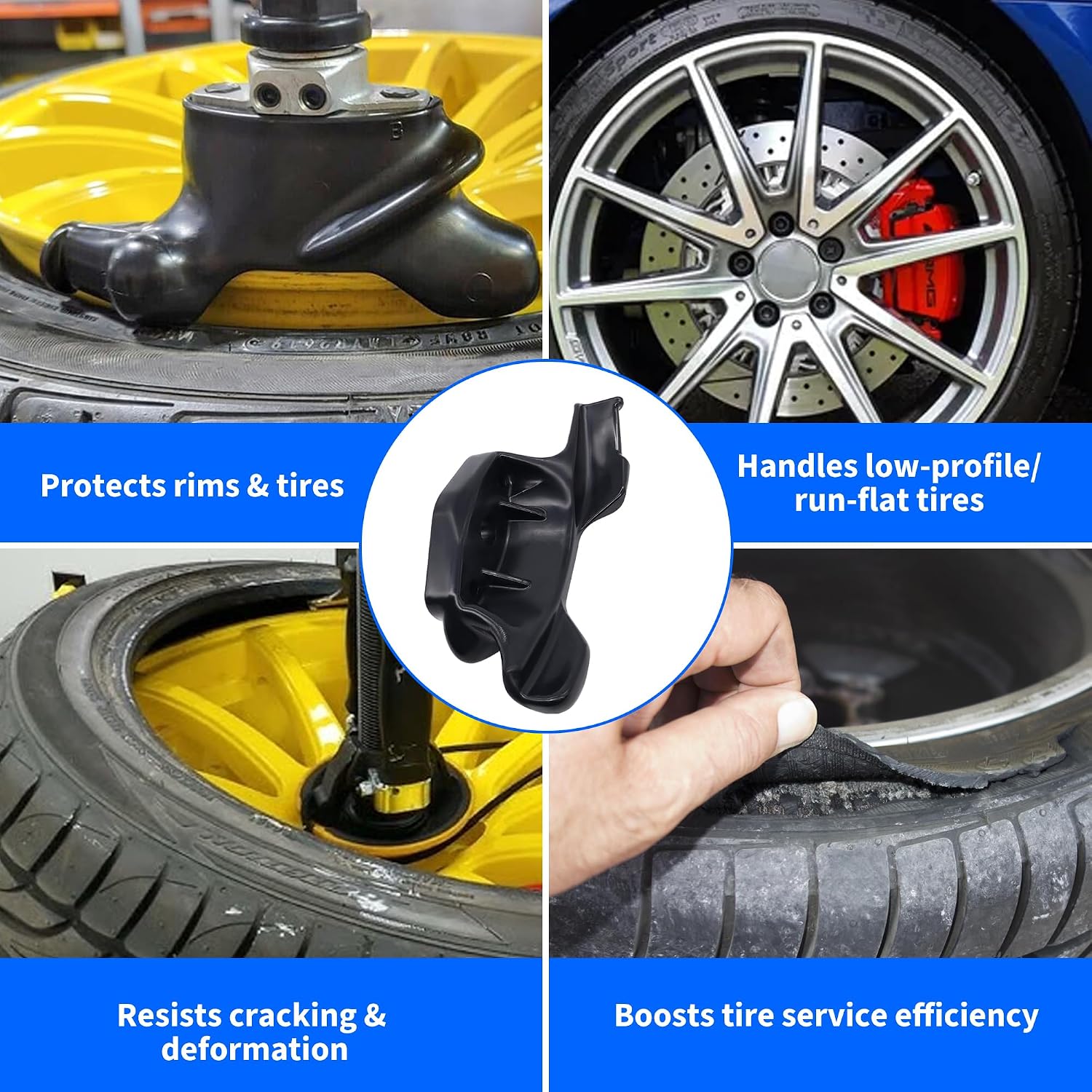 Tire Changer Duck Head 4-120129B Compatible with Hunter TCX MTS Tire Machine Changer, MTS40, MTS830, MTS430 TCX50, TCX51, TCX53, TCX56, TCX500, TCX505, TCX515, TCX535, TCX550, TCX565