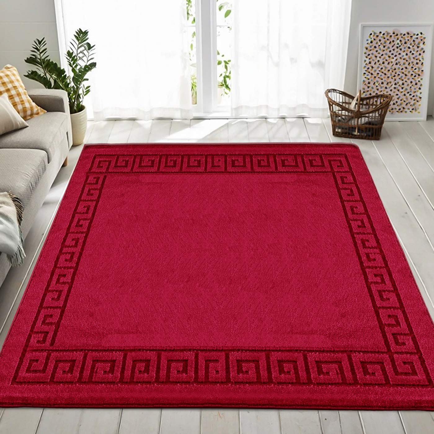 PHP Carpet for Kitchen Mats Non Slip Washable Geometric Rug Water