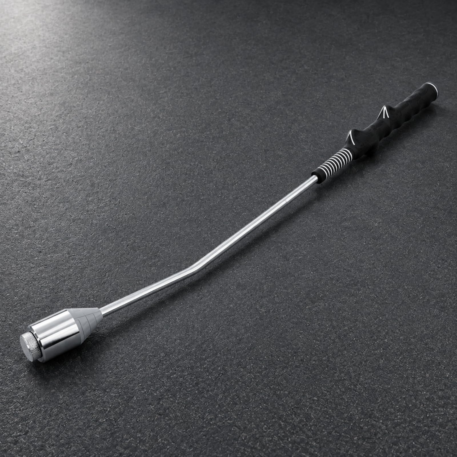 Ronyme per Colpo Indoor con Asta in Acciaio Cromato Compatto Portatile per Golfisti
