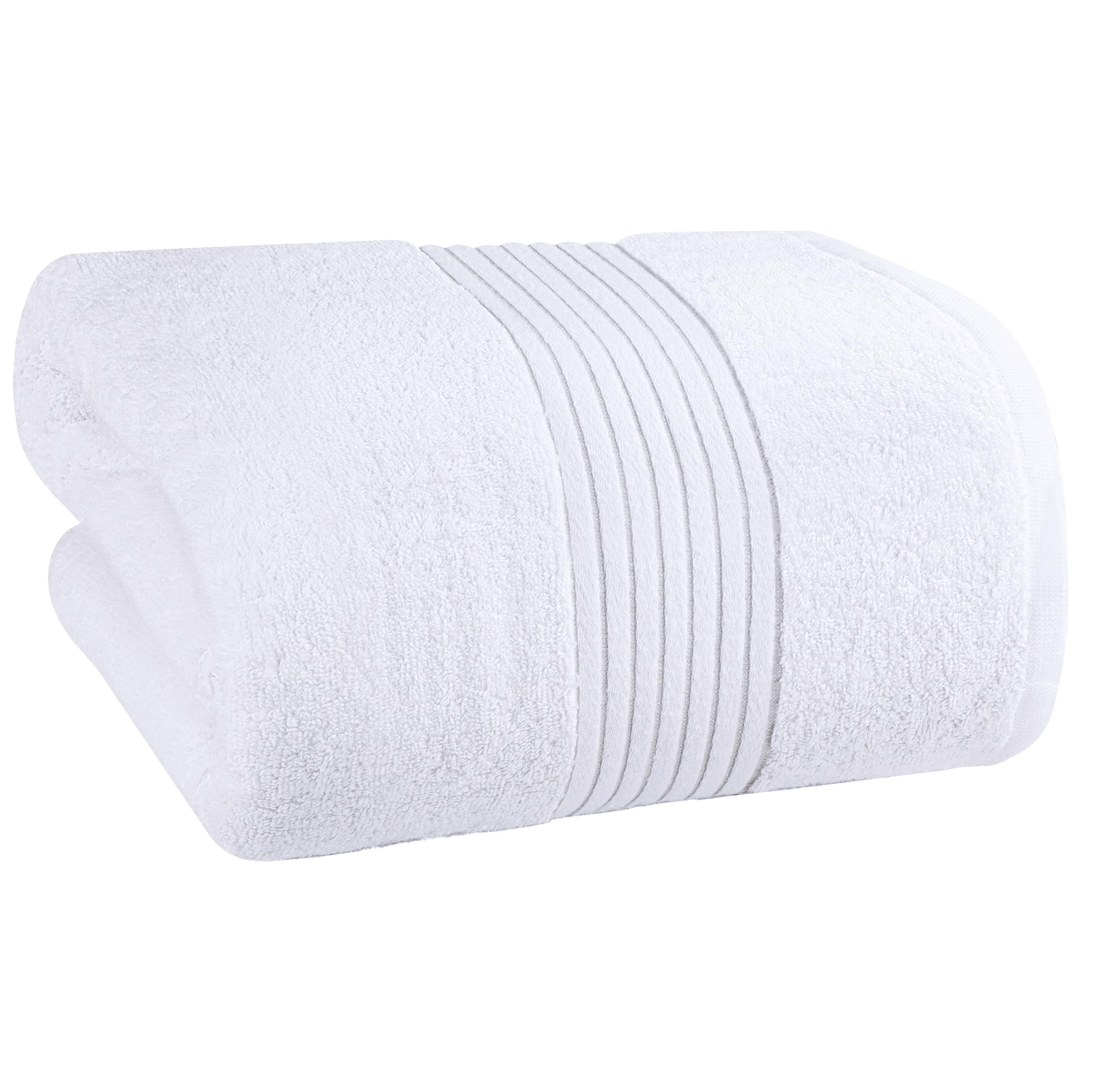 Utopia Towels – Luxurious Jumbo Bath Sheet - 100% Combed Ring-Spun Cotton, Ultra Soft and Highly Absorbent, Thick Large Bathroom Towels 90 x 180 CM's, Large Bathroom Towel (White)