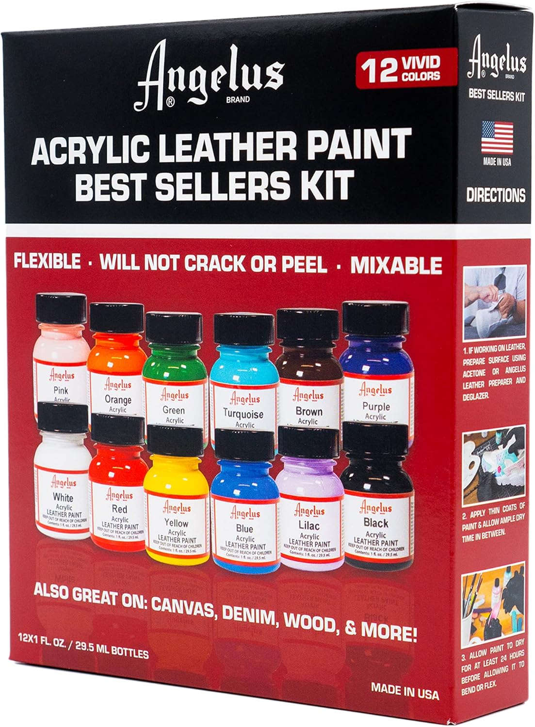 Angelus Shoe Spray Paint Kit Paint Kit Best Leather Paint For