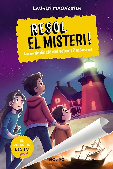 Portada de Resol el misteri! 5 - La maledicció del vaixell fantasma