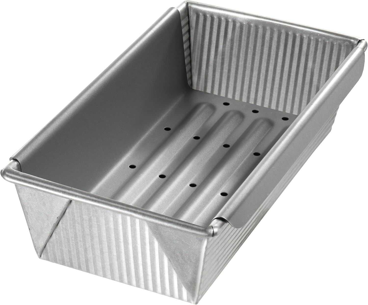 USA Pan Commercial Meat Loaf Pan with Insert - Thumbnail 4