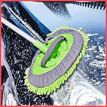 Car Duster Microfiber Flexible Duster Car Wash | Car Cleaning Accessories | Microfiber | Brushes | Dry/Wet Home, Kitchen, Office Cleaning Brush Extendable Handle