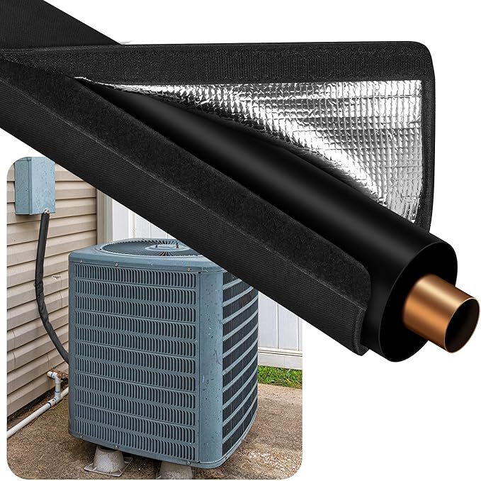 HVAC Copper Pipe Insulation Cover - 600D Oxford Outdoor Mini