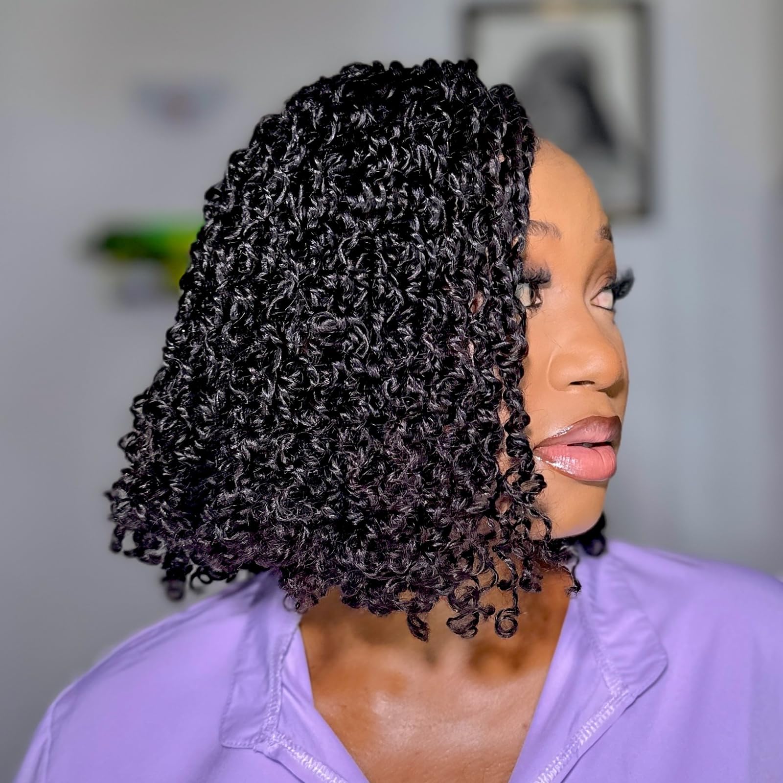 Amazon.com : ToyoTress Human Hair Yanky Twist -8 Inch (40 strands